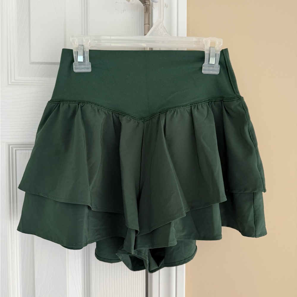 Aerie Ruffled Athletic Shorts